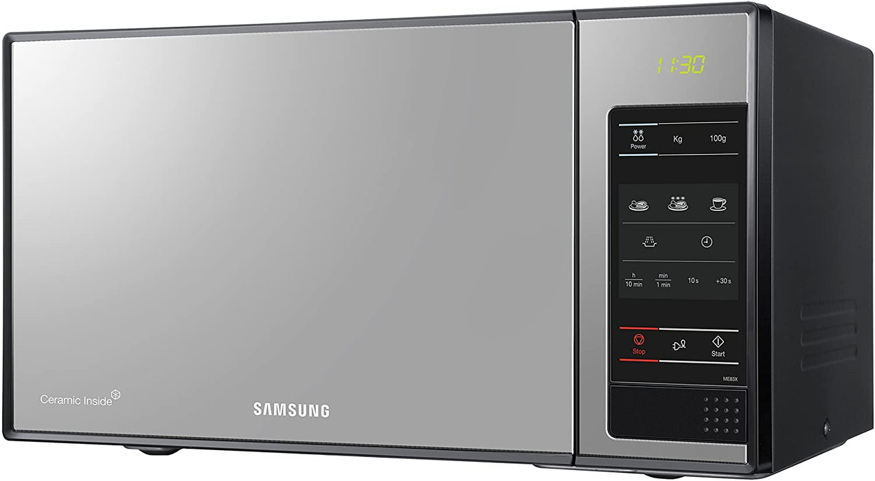 Samsung ME83 X Four à micro-ondes, Plan de travail 23L 800 W, gris