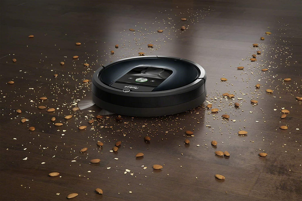 iRobot Roomba 981, aspirateur robot, idéal pour les tapis avec forte puissance d'aspiration, avec Power boost, navigation plusieurs pièces, connecté en WiFi et programmable via application