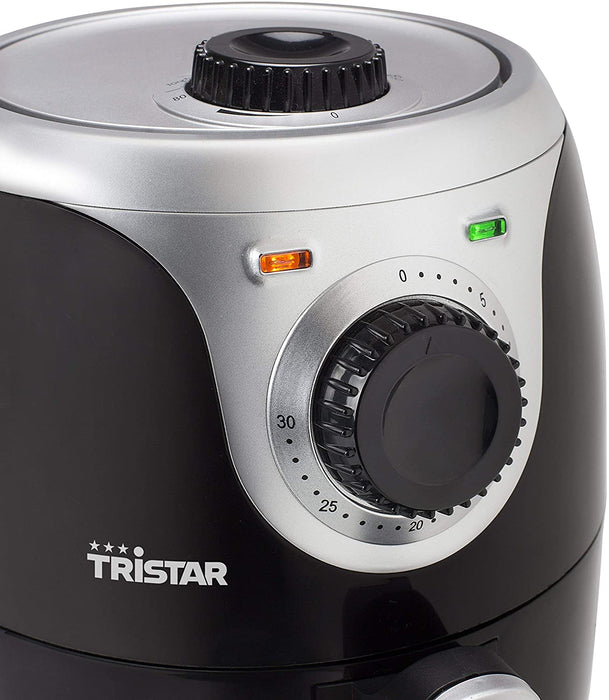 Friteuse sans huile Tristar Crispy FR-6980 - Pour 2 personnes - Panneau de contrôle analogique - 2 L - 1 000 W